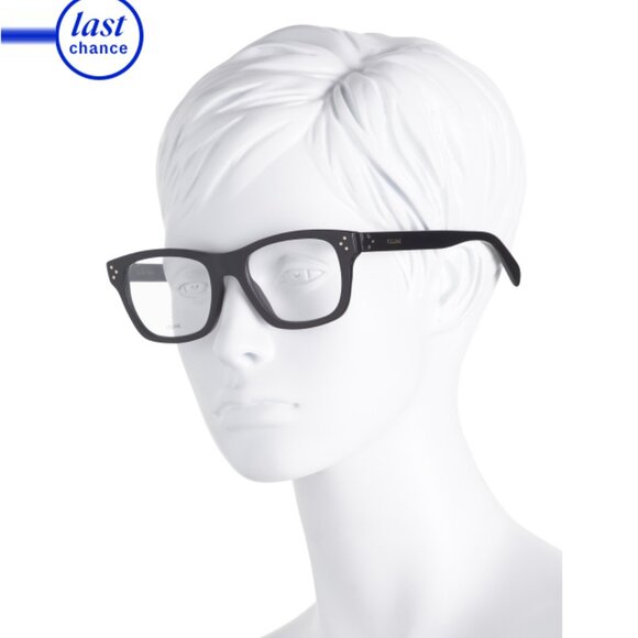 CELINE Shiny Black 53mm Opticals - Picture 2 of 2